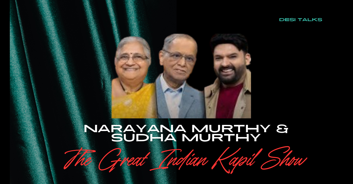 Narayana Murthy Recalls Anniversary Surprise for Sudha Murty on ‘The Great Indian Kapil Show’