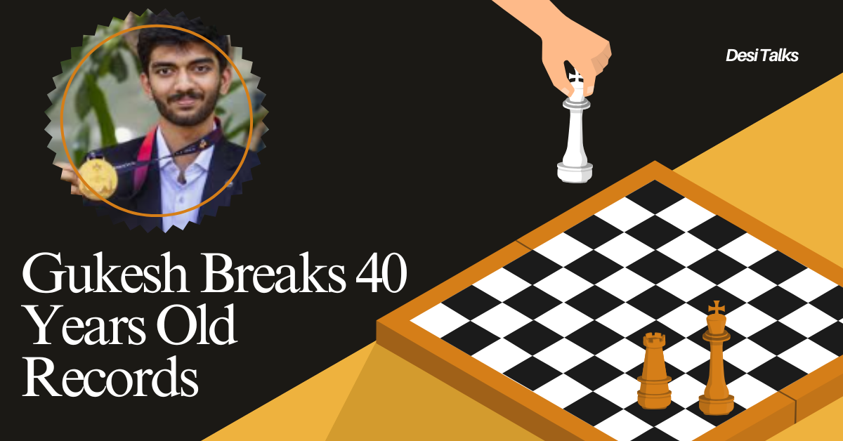 World Chess Championship: Gukesh, at a Tender 18, Dominates World Stage, Breaks 40-Year-Old Record