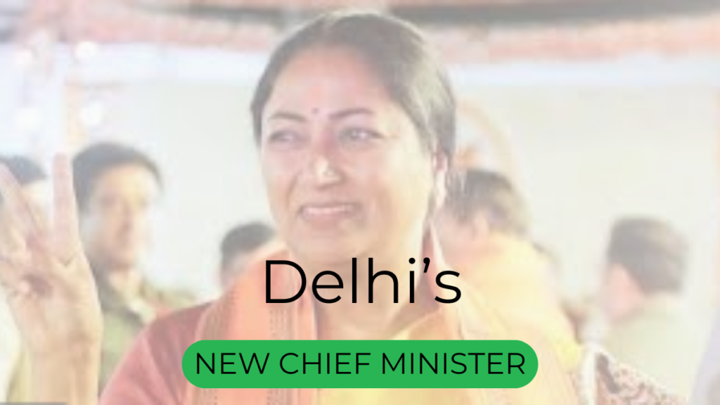 rekha gupta delhi chief minister