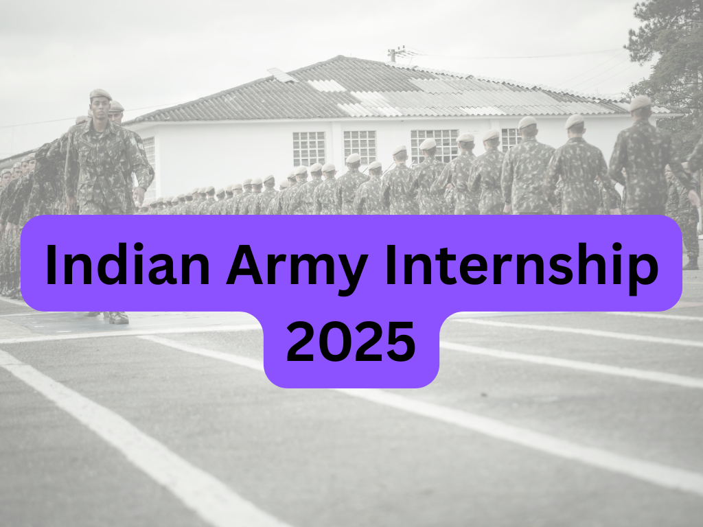 indian army internship
