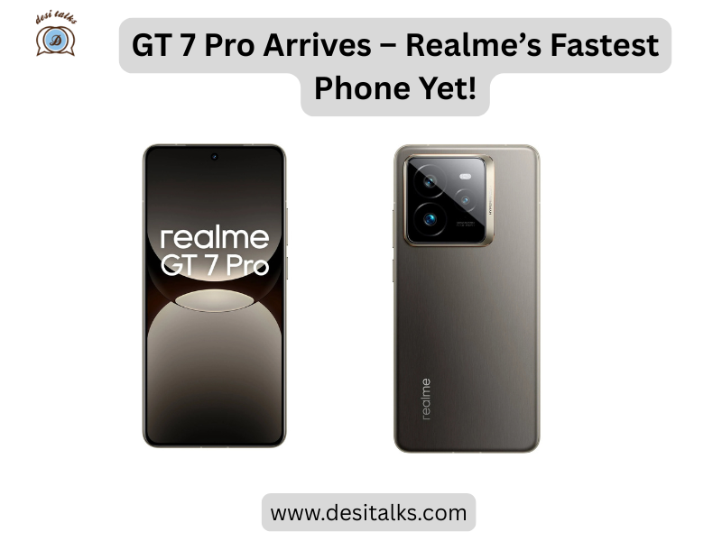 Realme GT 7 Pro launch in India