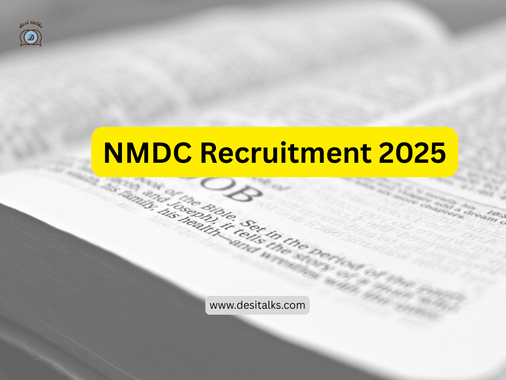 NMDC 2025 Recruitment: 995 Positions - Applications Start May 25 2 nmdc recruitment 2025