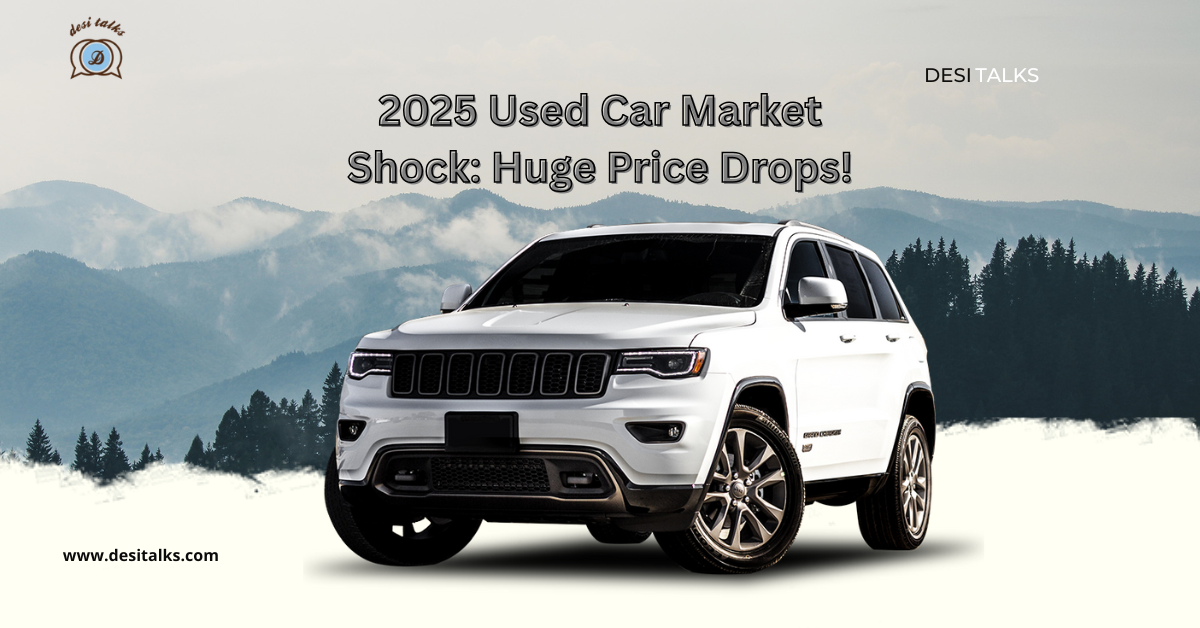 used car price drops 2025