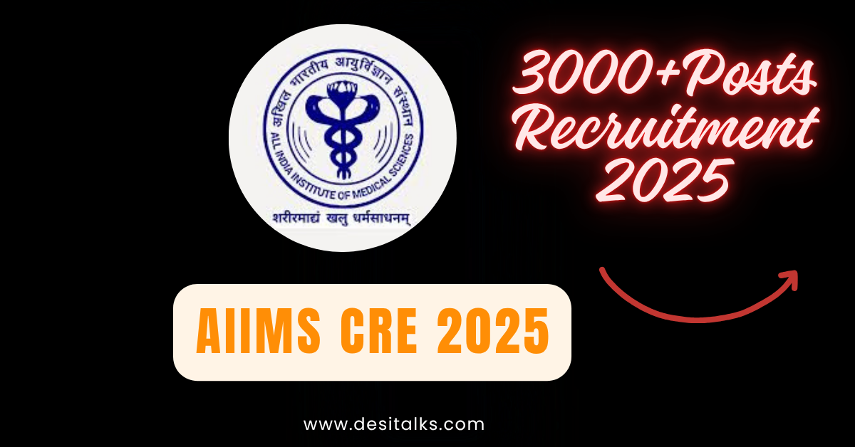 aiims cre 2025