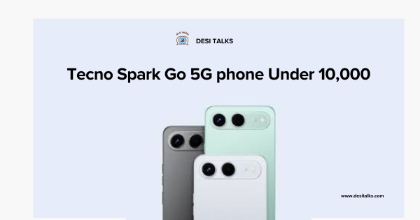 Tecno Spark Go 5G with massive 6000mAh battery