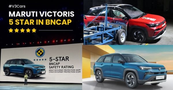 Maruti Suzuki Victoris SUV side profile in Mystic color