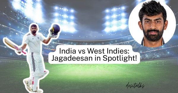 Narayan Jagadeesan batting during a domestic cricket match