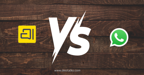 Arattai vs WhatsApp Logo