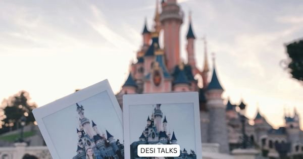 Disneyland entrance with Magic Key banners, highlighting annual pass price changes