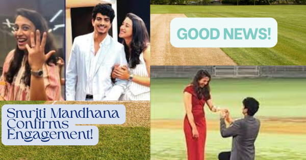 Smriti Mandhana engagement announcement shared through a viral dance video with her cricket teammates.