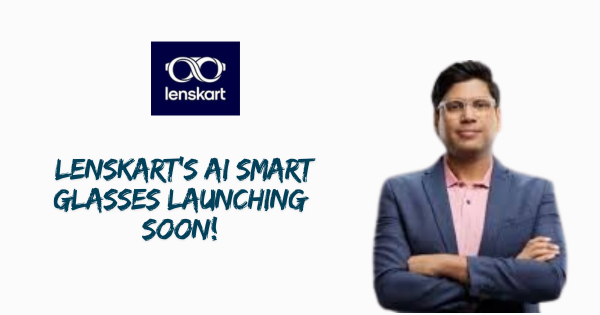 Lenskart logo representing the brand’s new AI-powered smart glasses launch in December 2025