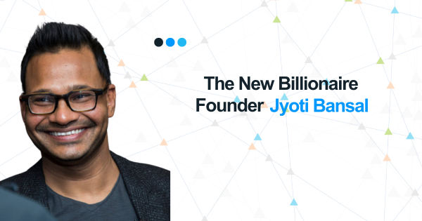 Who is Jyoti Bansal, the IIT graduate who moved to the United States on an H1-B visa and later became a self-made billionaire tech entrepreneur.