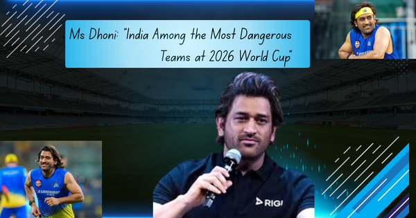 MS Dhoni trending after making a statement on India.