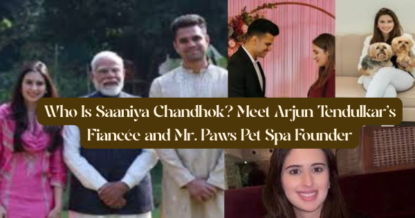 Arjun Tendulkar with fiancée Saaniya Chandhok at a family function