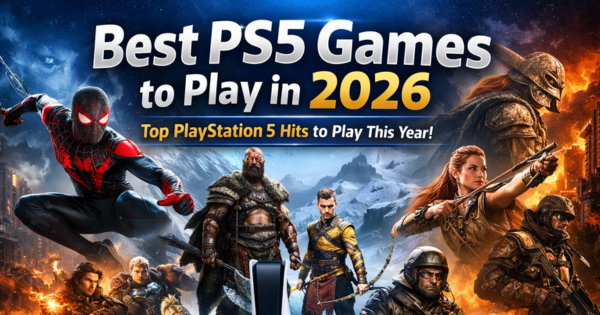Best PS5 games to play in 2026 on PlayStation 5 console including action, RPG, and multiplayer titles.