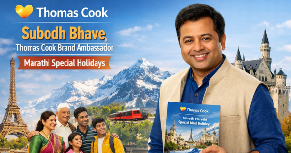 Subodh Bhave as Thomas Cook brand ambassador promoting Marathi Special Holidays.