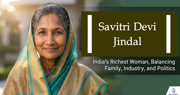 Savitri Devi Jindal net worth 2026 India richest woman.