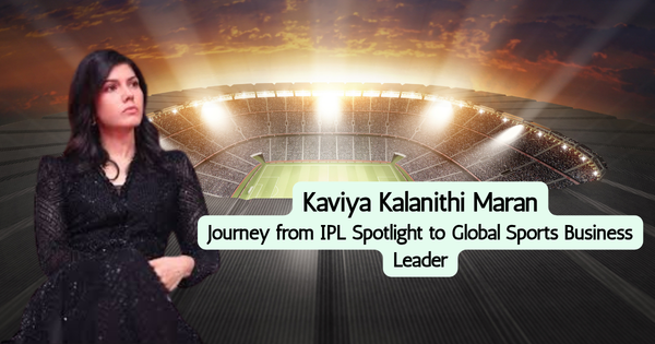 Kaviya Kalanithi Maran supporting Sunrisers Hyderabad during IPL match.