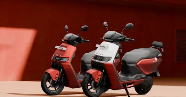 Best family electric scooter in India with comfortable seating and practical storage.