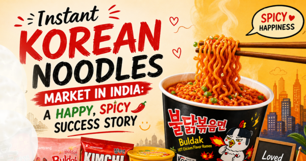From K-drama cravings to midnight Blinkit orders, Korean noodles have taken over Indian kitchens. Here's a look at the brands, the buyers, and the booming trend behind the instant Korean noodles market in India.