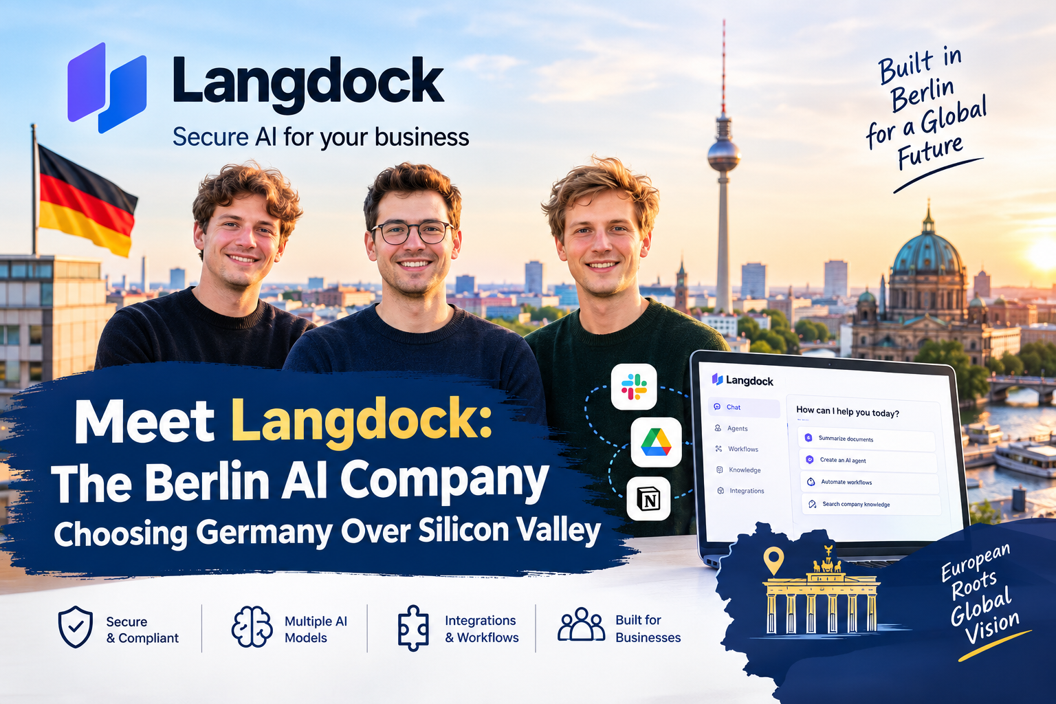 Langdock Berlin AI company choosing Germany over Silicon Valley